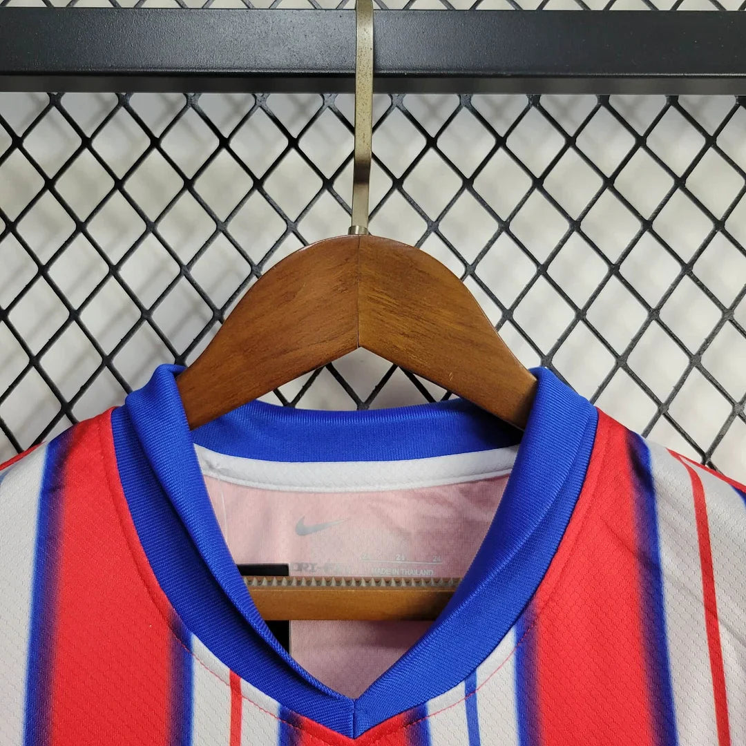 2024/2025 Atletico Madrid Home Football Shirt Kids Size 1:1 Thai Quality