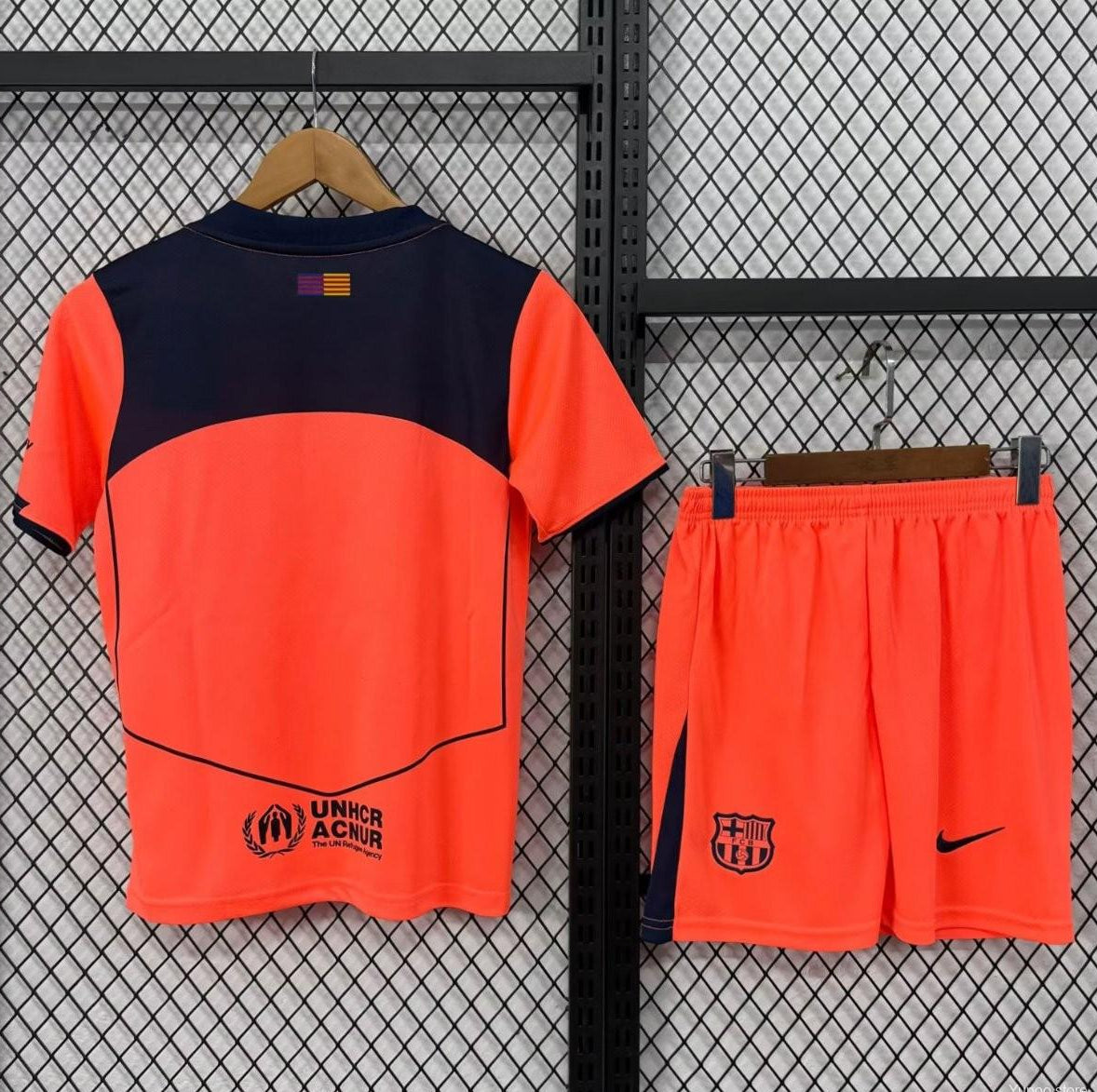 2025/2026 Barcelona Third Away Football Shirt Kids Size