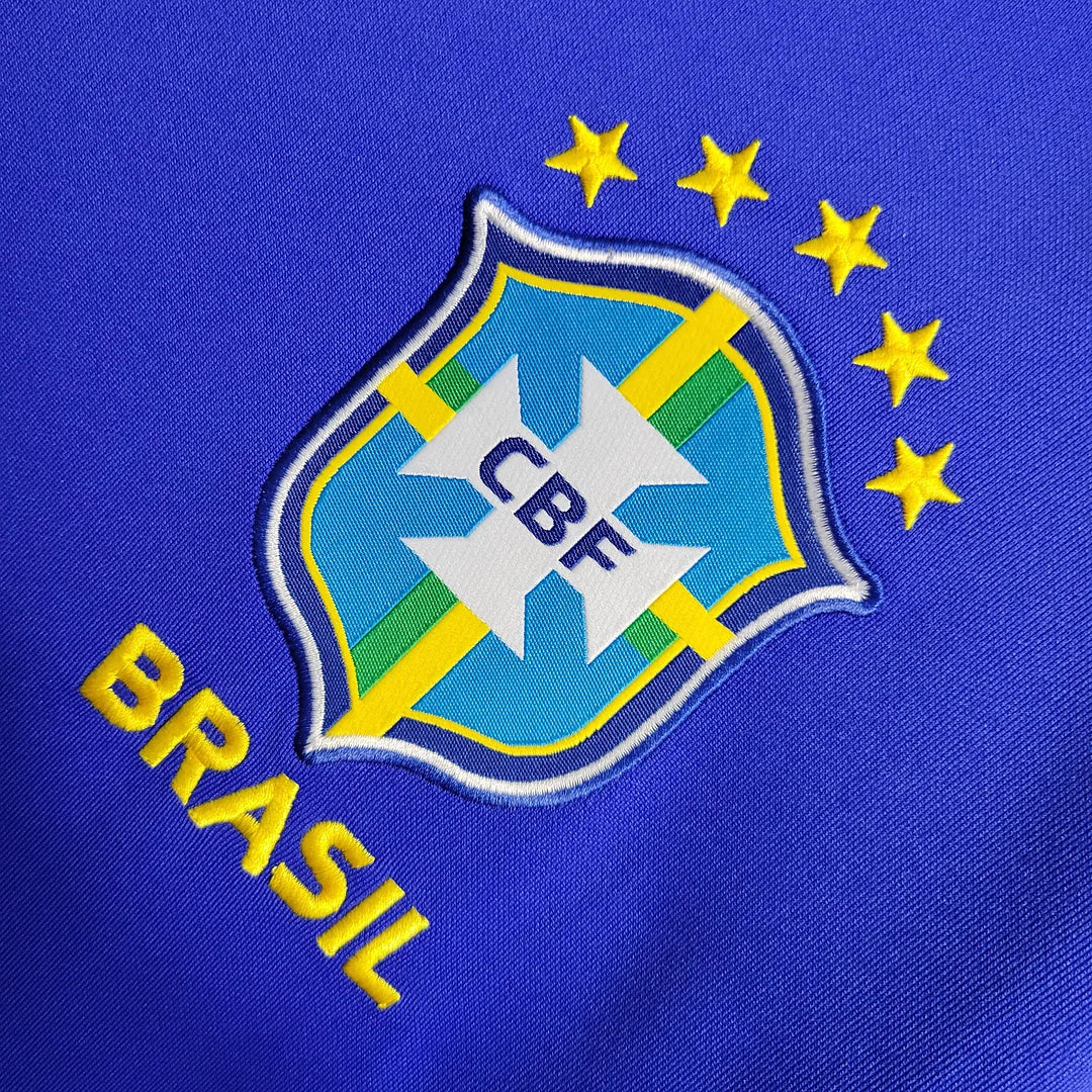 2022 World Cup Brazil Away Soccer Jersey