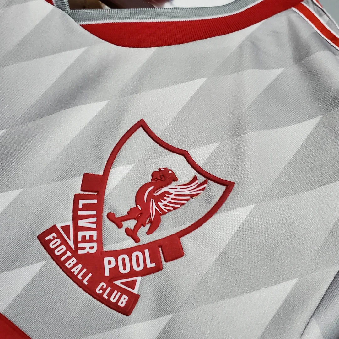 1990/1991 Retro Liverpool Away Football Shirt 1:1 Thai Quality