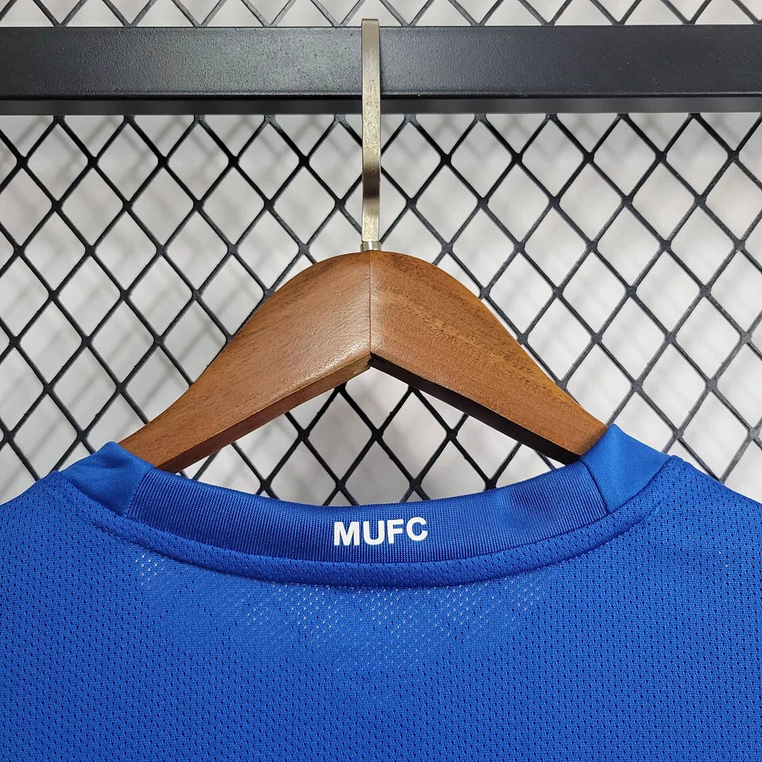 2007/2008 Retro Long Sleeve Manchester United Away Football Shirt 1:1 Thai Quality