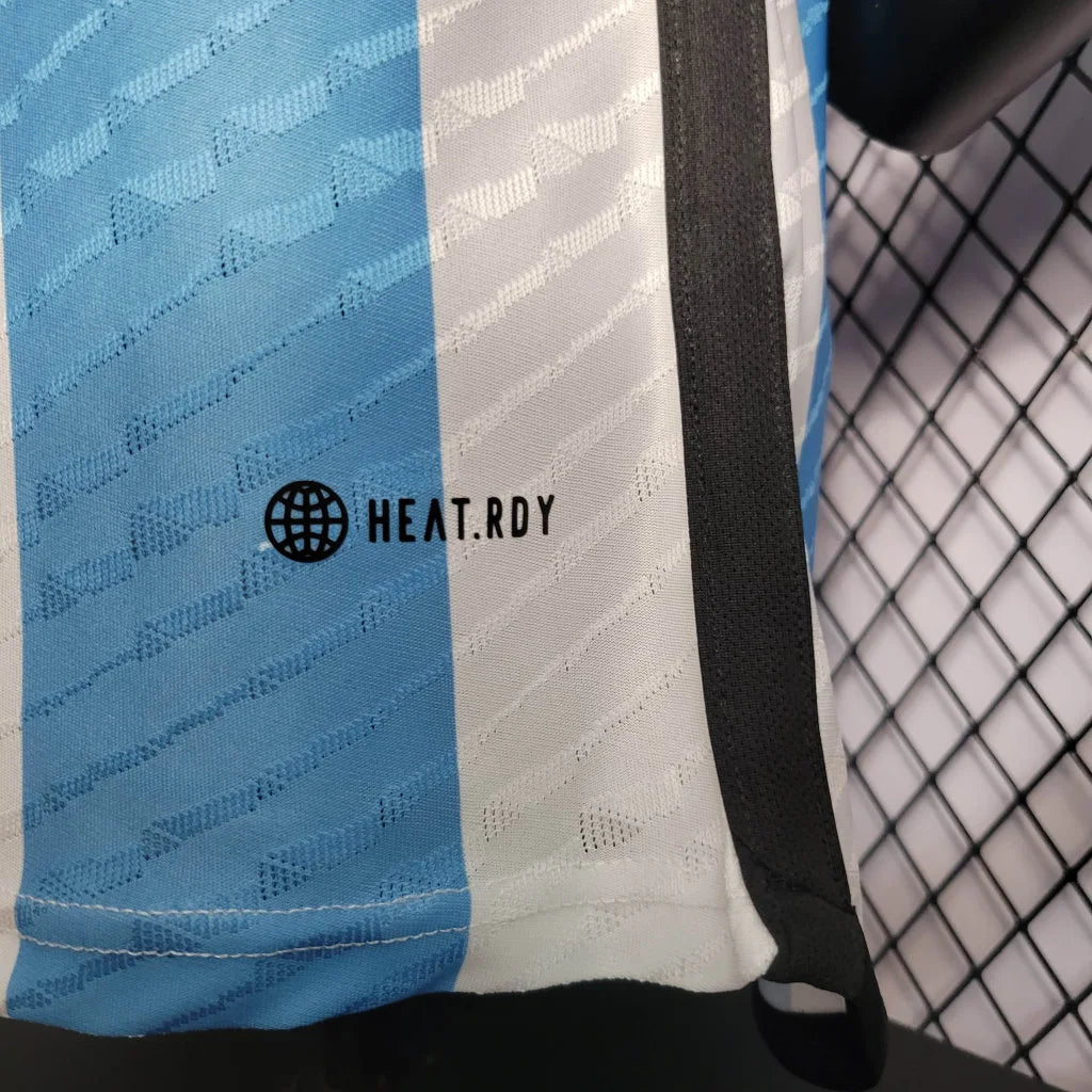 2022 FIFA World Cup Argentina National Team Jersey Home - Player Version
