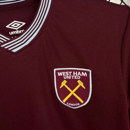 2025/2026 West Ham United Home Football Shirt