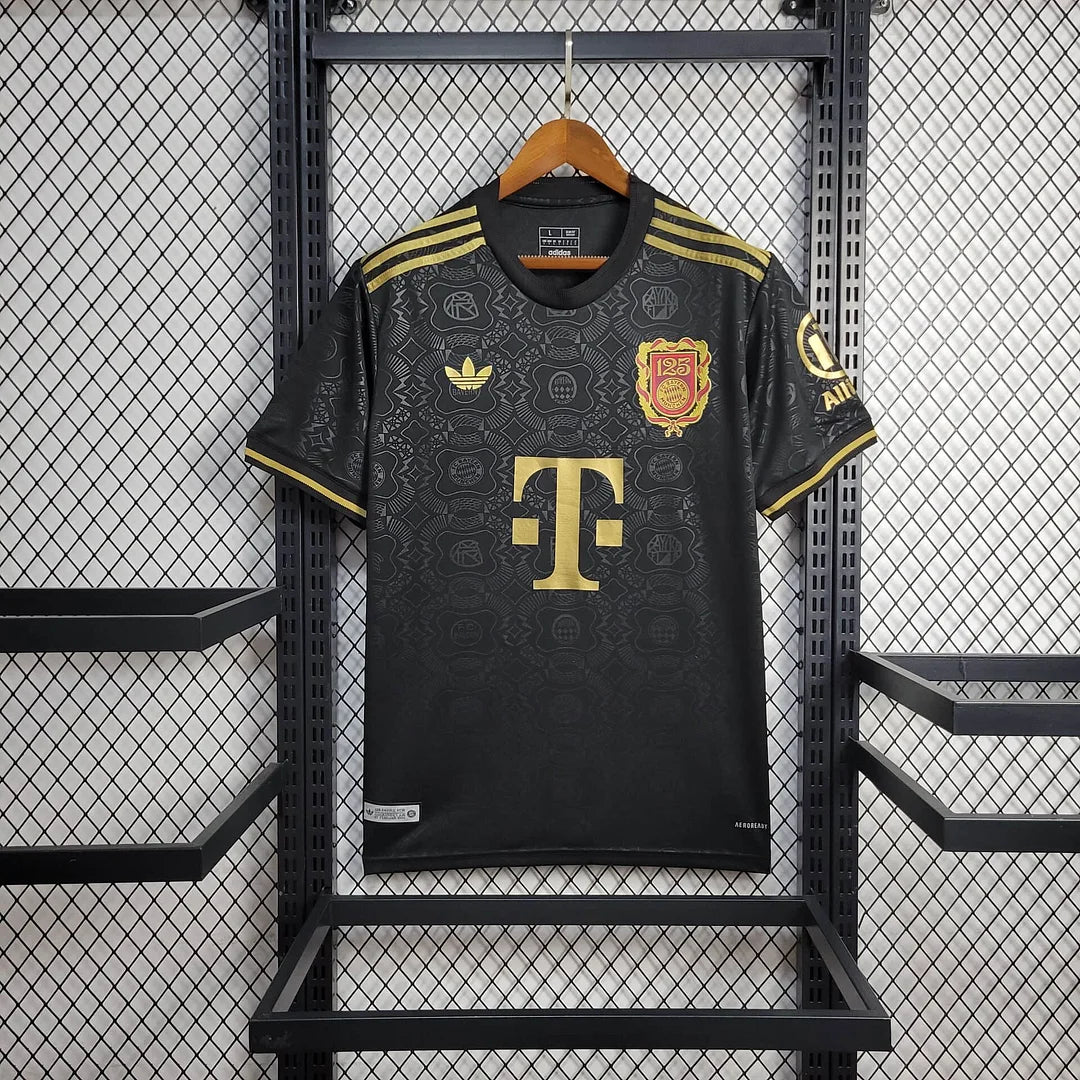 2025/2026 Bayern Munich 125th Anniversary Black Edition Football Shirt