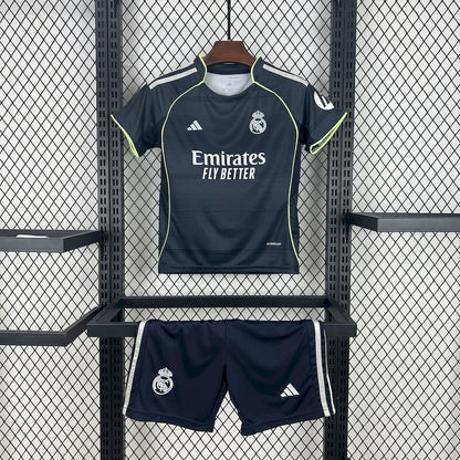 2025/2026 Real Madrid Away Football Shirt Kids Size