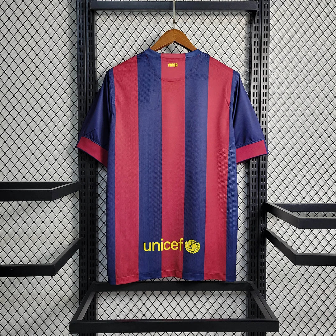 2014/2015 Retro Barcelona Football Shirt Home