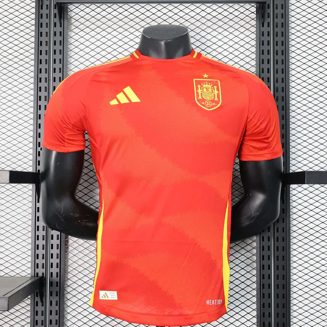 2024 Spain Home Football Shirt 1:1 Thai Quality - Player Version
