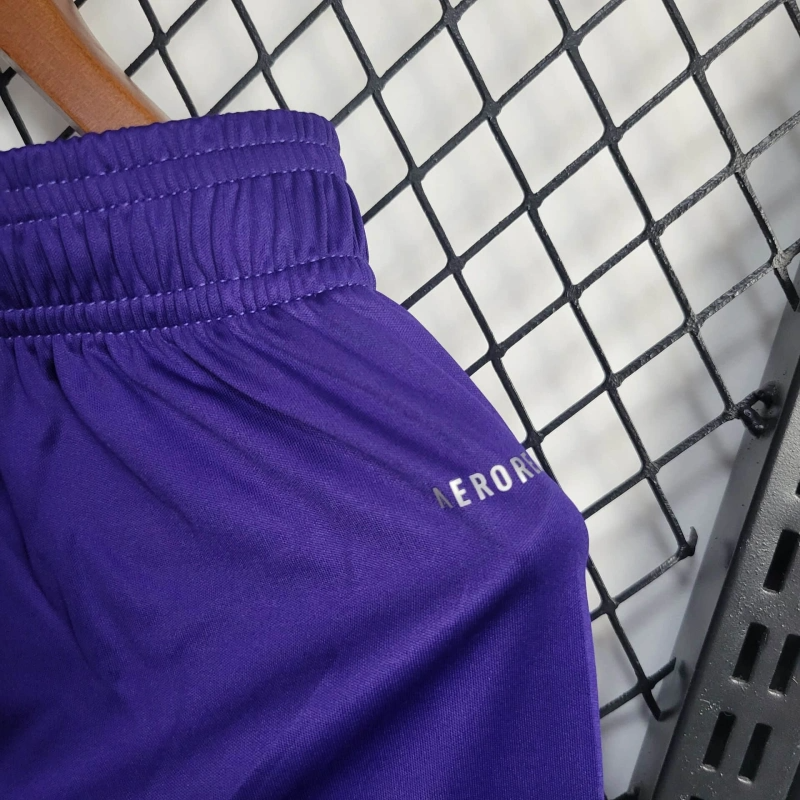 2024/2025 Real Madrid Y-3 Special Edition Purple Shorts 1:1 Thai Quality
