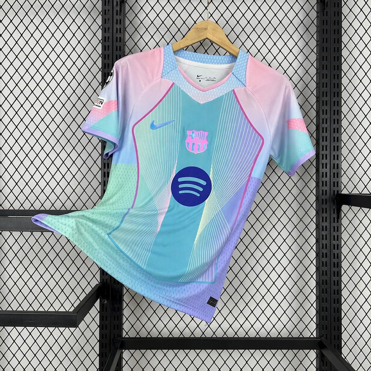 2025/2026 Barcelona Special Edition Dream Wave Pink Football Shirt
