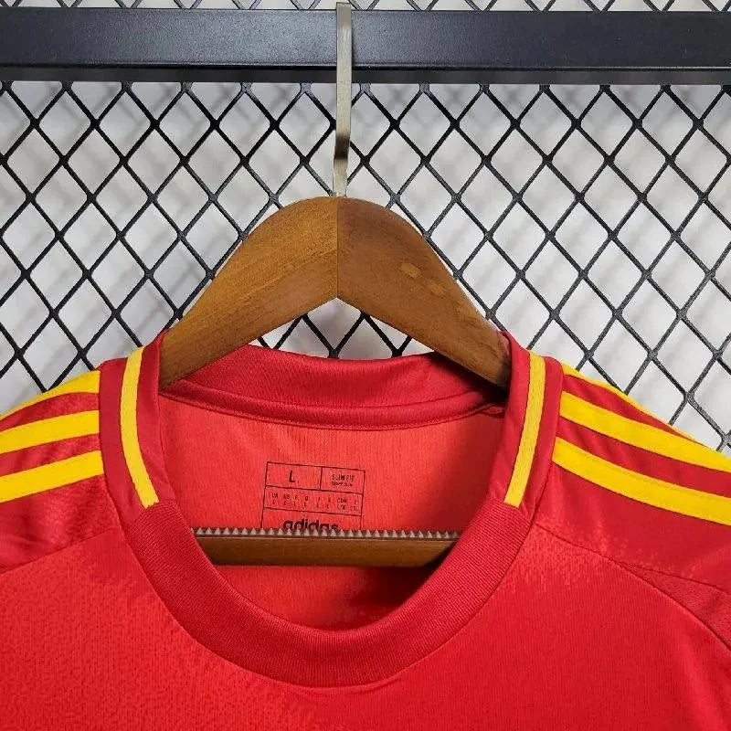 2024 Spain Home Football Shirt