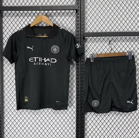2025/2026 Manchester City Away Football Shirt Kids Size