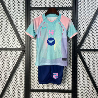 2025/2026 Kids Size Barcelona Special Edition Color Football Shirt