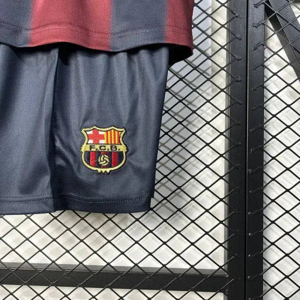 Barcelona x Travis Scott Retro 2000/01 Home Skeleton Jersey Kids Size