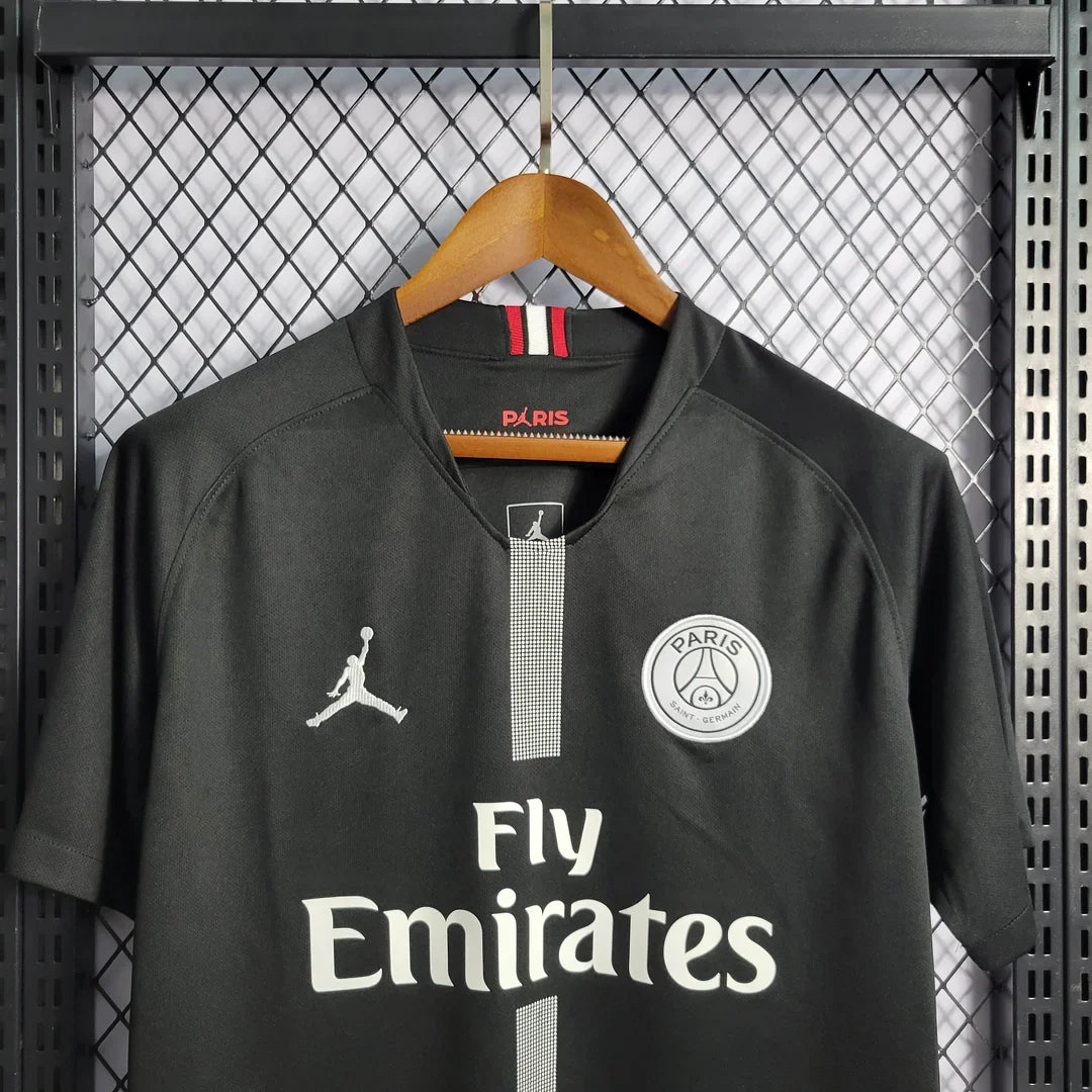 2018/2019 Retro Psg Paris Saint-Germain Black Soccer Jersey