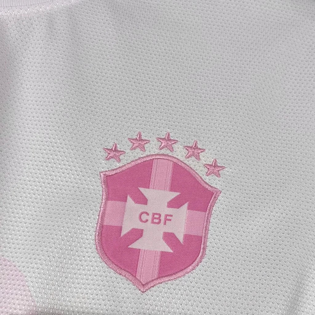 2025 Brazil Special Edition Pink Rio Football Shirt