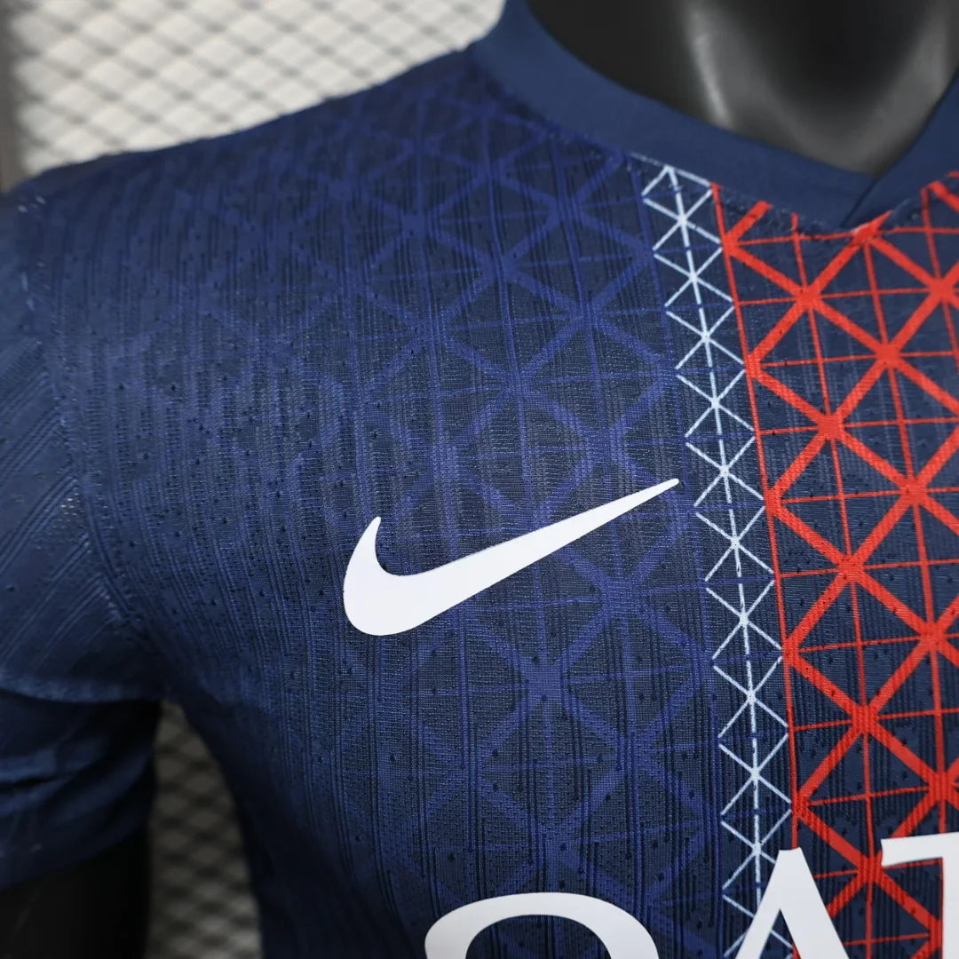 2025/2026 Player Version PSG Paris Saint-Germain Home Football Shirt