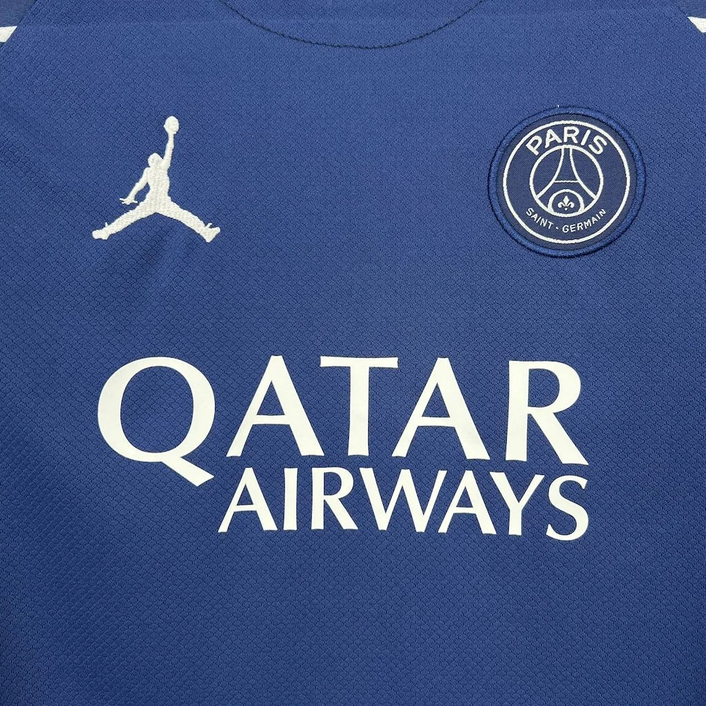 2024/2025 Paris Saint-Germain PSG Fourth Away Football Shirt Kids Size 1:1 Thai Quality