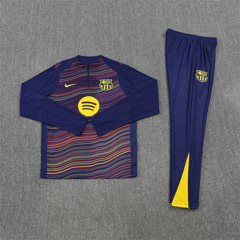 2025/2026 Barcelona Half-Pull Tracksuit