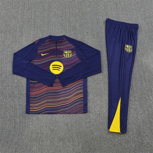 2025/2026 Barcelona Half-Pull Tracksuit
