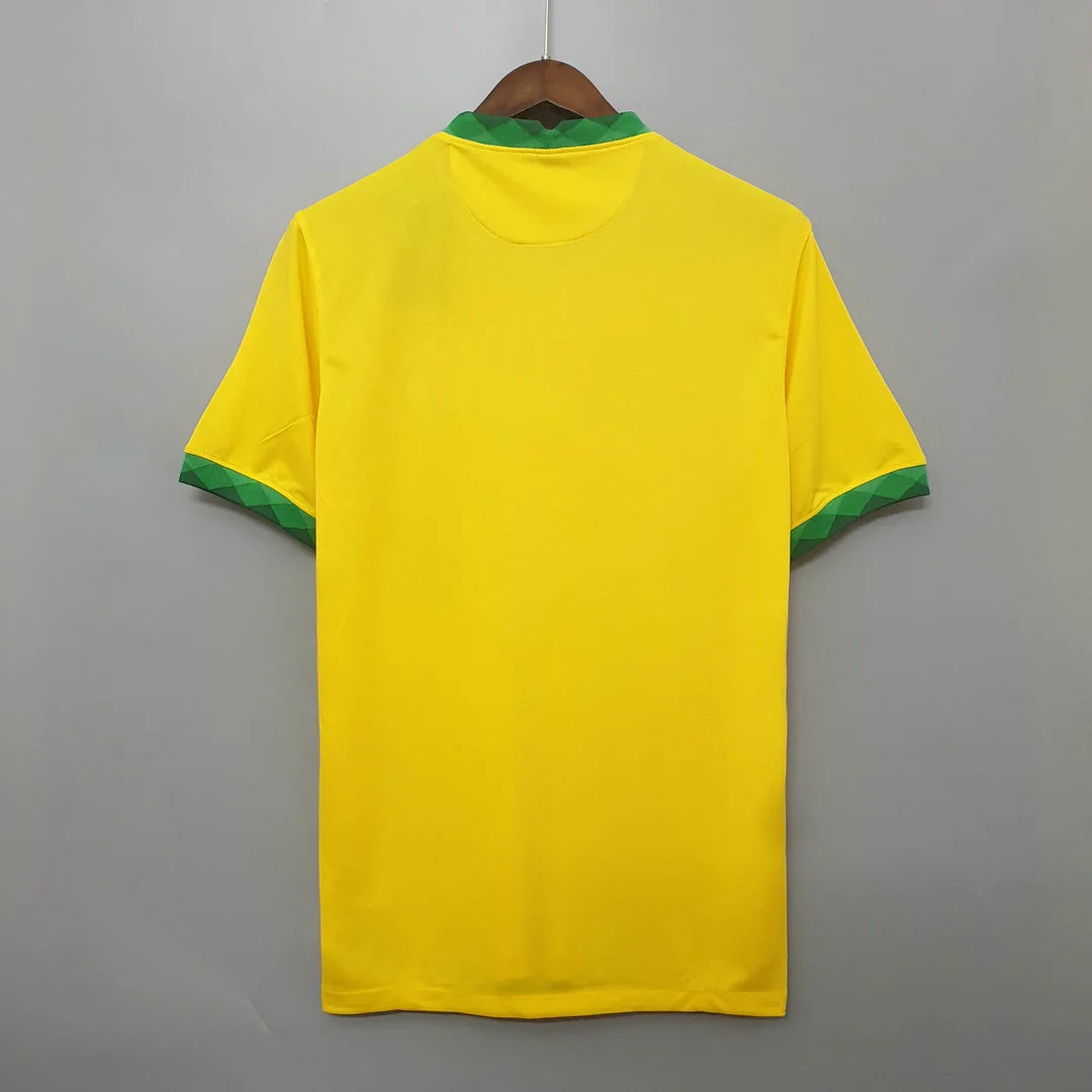 2020 Retro Brazil Soccer Jersey Home