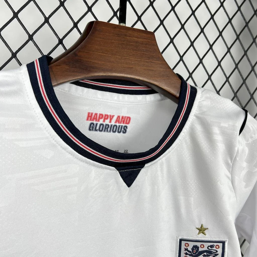 2026 England Home Football Shirt Kids Size