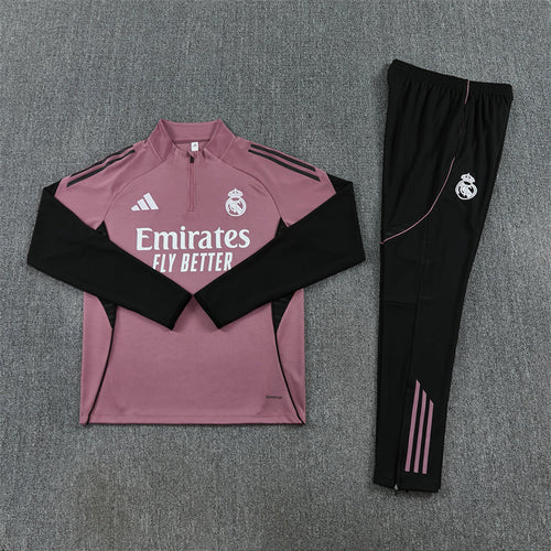 2025/2026 Real Madrid Half-Pull Tracksuit