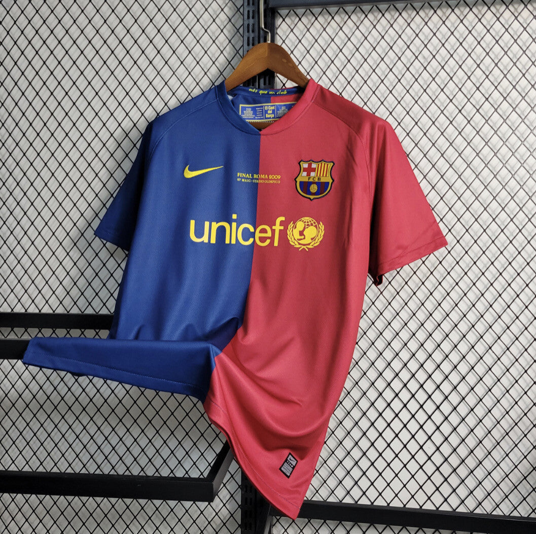2008/2009 Retro Barcelona Football Shirt Home 1:1 Thai Quality