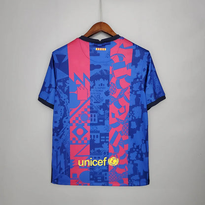 Barcelona Football Shirt 2021 / 2022 Retro 1:1 Thai Quality Third Away