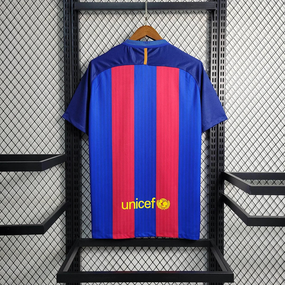 2016/2017 Retro Barcelona Home Football Shirt 1:1 Thai Quality
