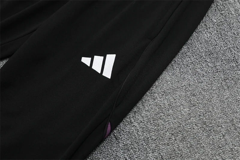 2025/2026 Manchester United Half-Pull Purple Tracksuit