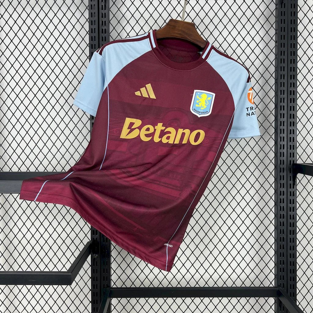 2025/2026 Aston Villa Home Football Shirt