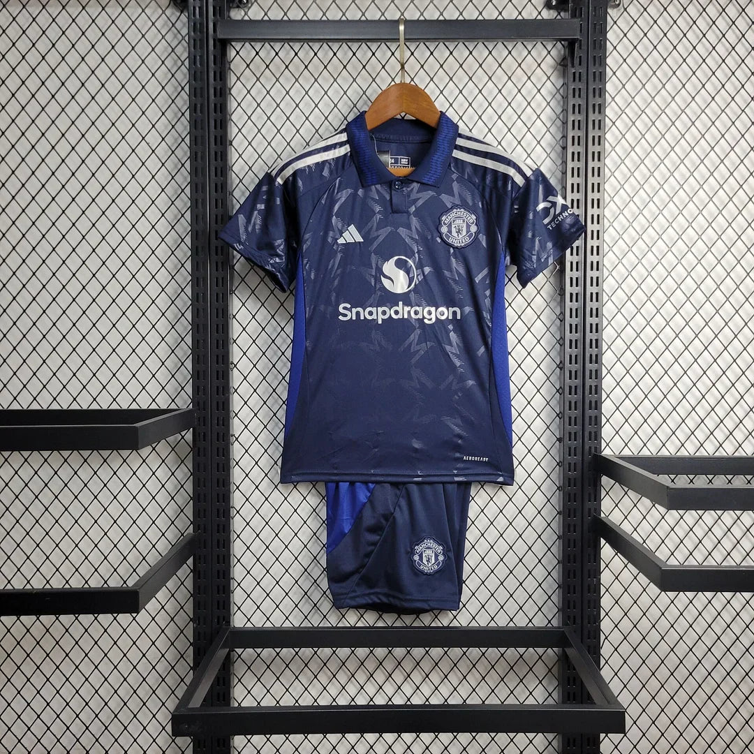 2024/2025 Kids Size Manchester United Away Football Shirt 1:1 Thai Quality