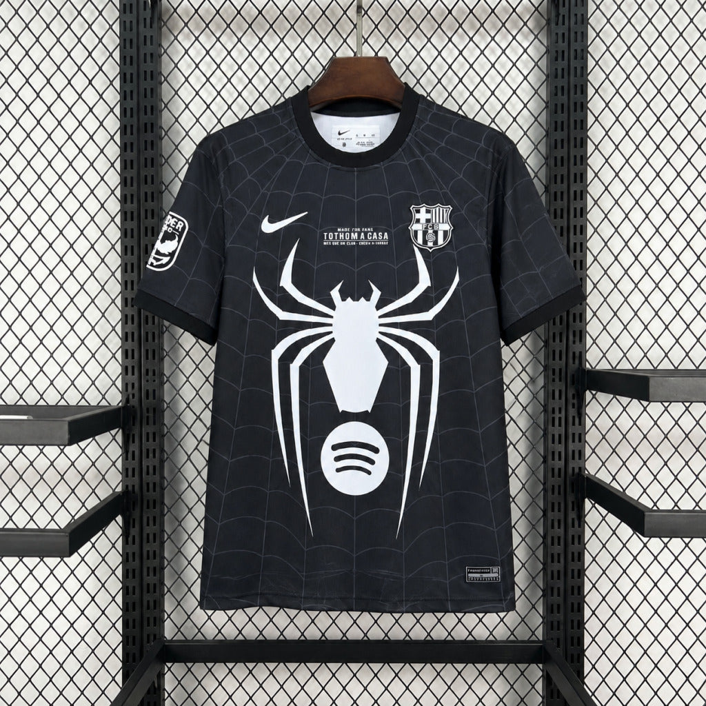 FC Barcelona x Spider-Man Trikot Schwarz 2026/27