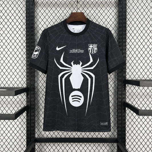 FC Barcelona x Spider-Man Trikot Schwarz 2026/27