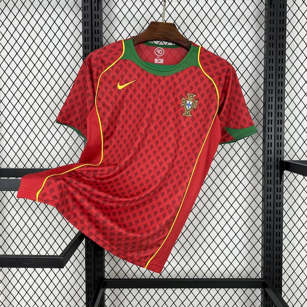 2004 Retro Portugal Home Football Shirt 1:1 Thai Quality