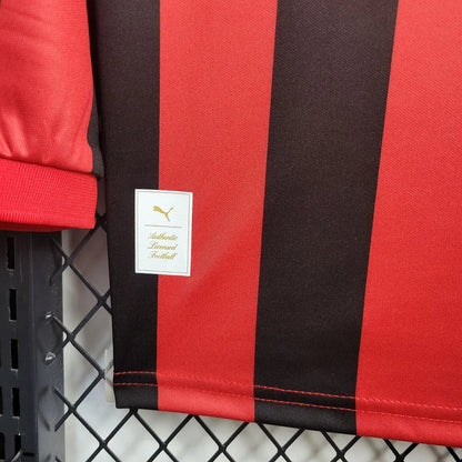 2024/2025 Long Sleeve AC Milan 125th Anniversary Football Shirt
