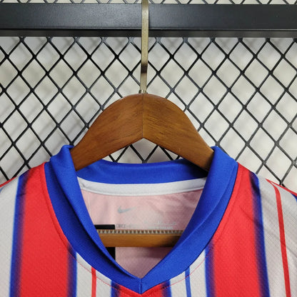2024/2025 Atletico Madrid Home Football Shirt Kids Size 1:1 Thai Quality