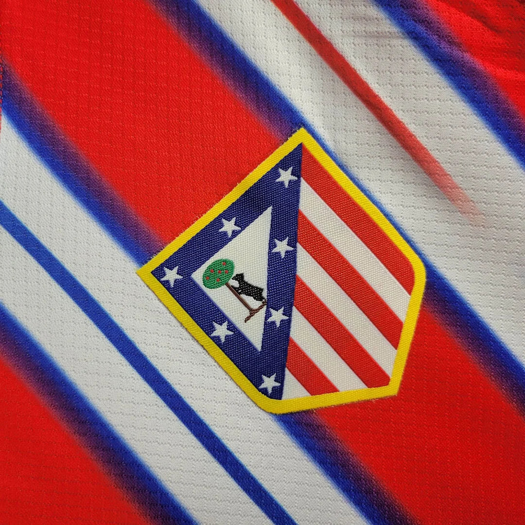 2024/2025 Atletico Madrid Home Football Shirt Kids Size 1:1 Thai Quality