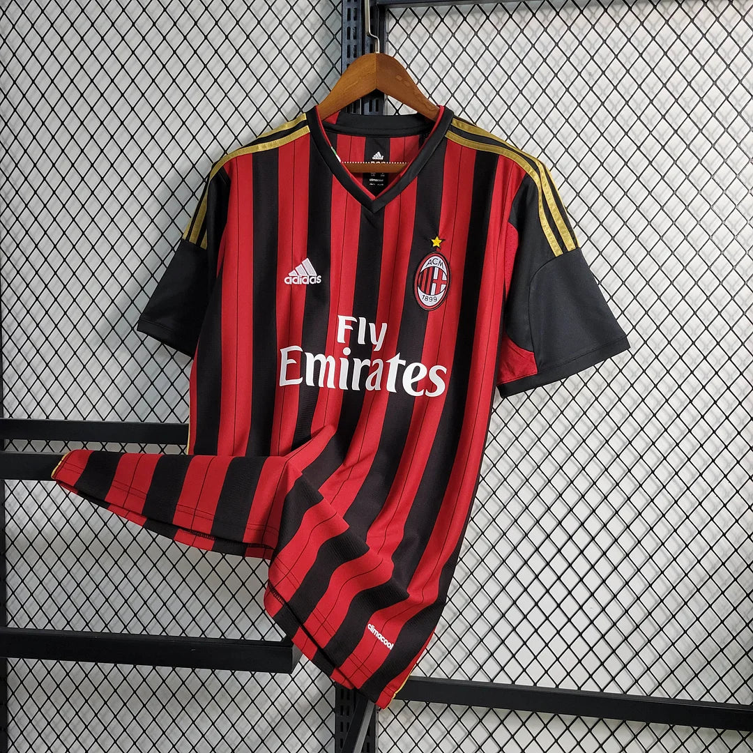 2013/2014 Retro AC Milan Home Football Shirt 1:1 Thai Quality