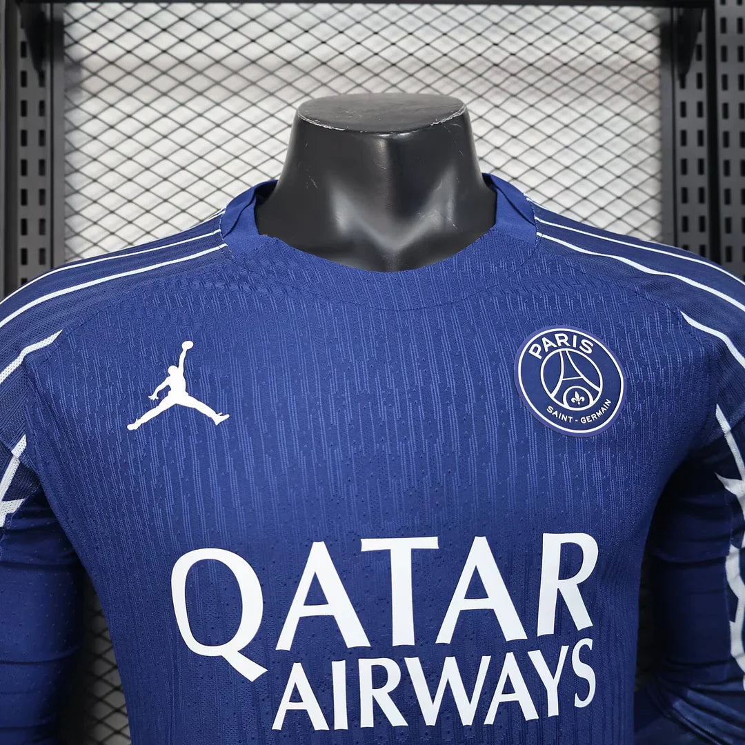 2024/2025 Psg Paris Saint-Germain Long Sleeve Fourth Away Player Version Jersey