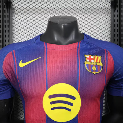 2025/2026 Player Version Barcelona Home Football Shirt