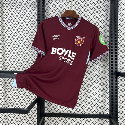 2025/2026 West Ham United Home Football Shirt
