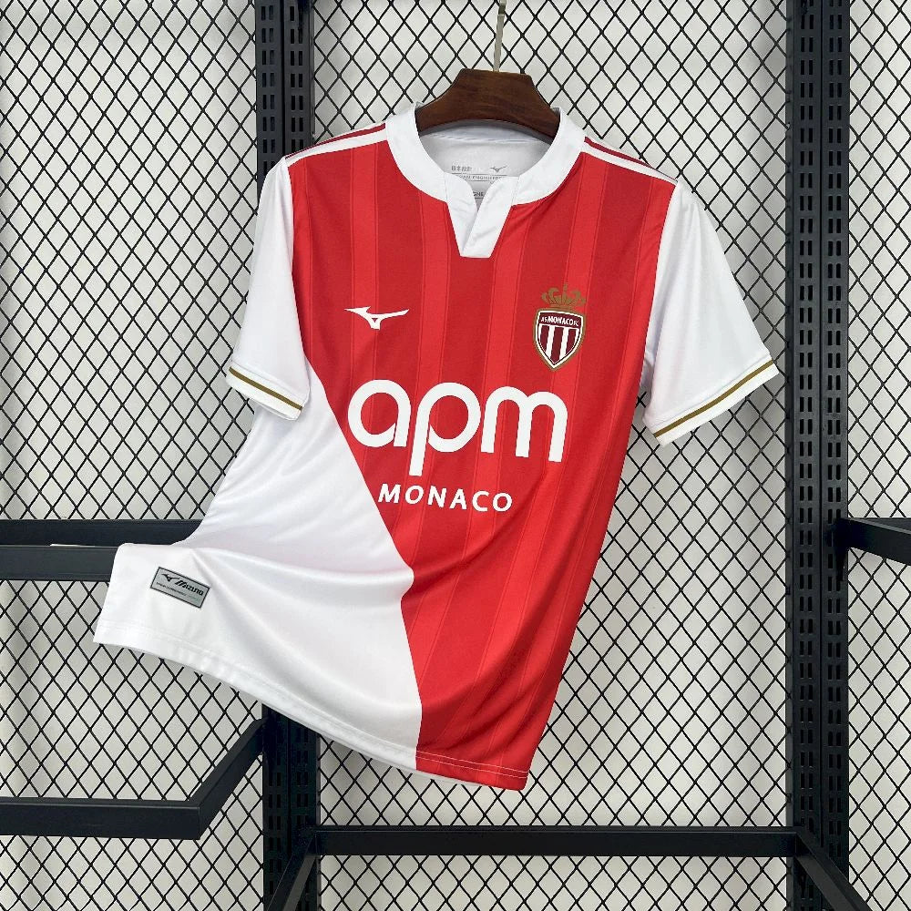 2025/2026 AS Monaco Home Football Shirt