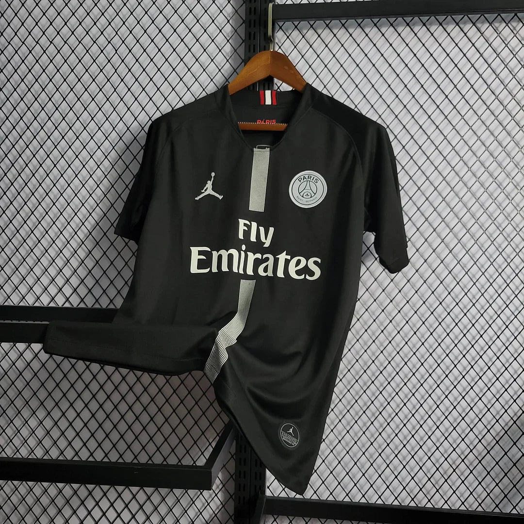 2018/2019 Retro Psg Paris Saint-Germain Black Soccer Jersey