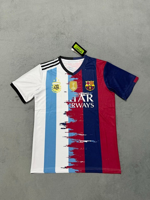2025/2026 Messi Barcelona Argentina Football Shirt