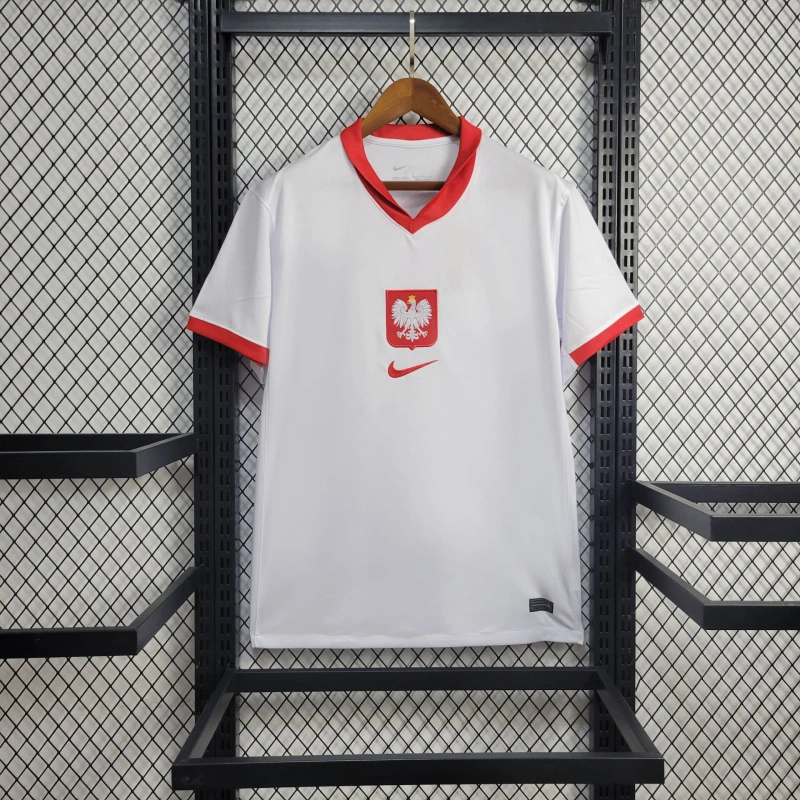 2024 Poland Home Football Shirt 1:1 Thai Quality