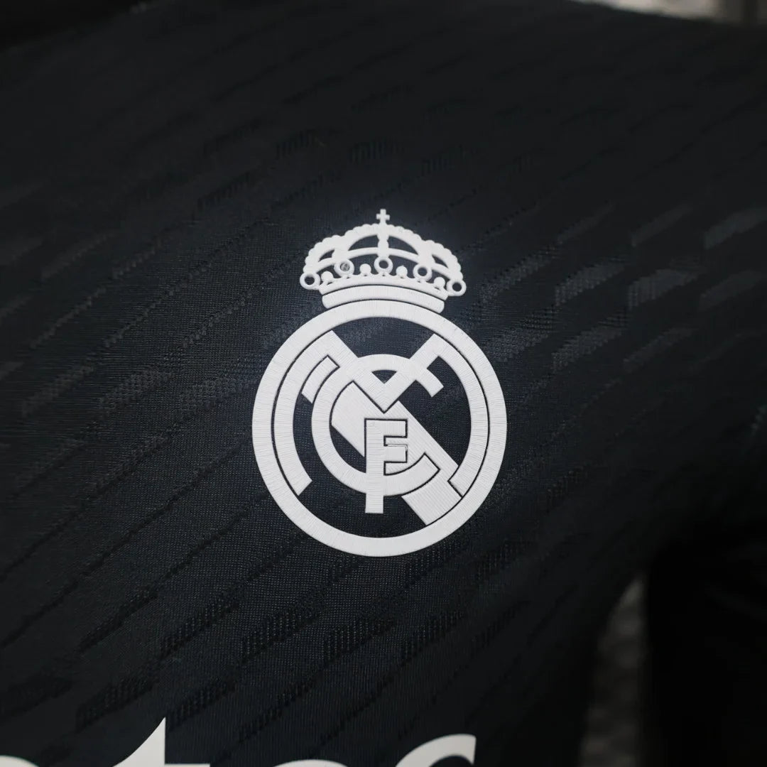 2024/2025 Real Madrid Y-3 Special Edition Black Football Shirt - Player Version