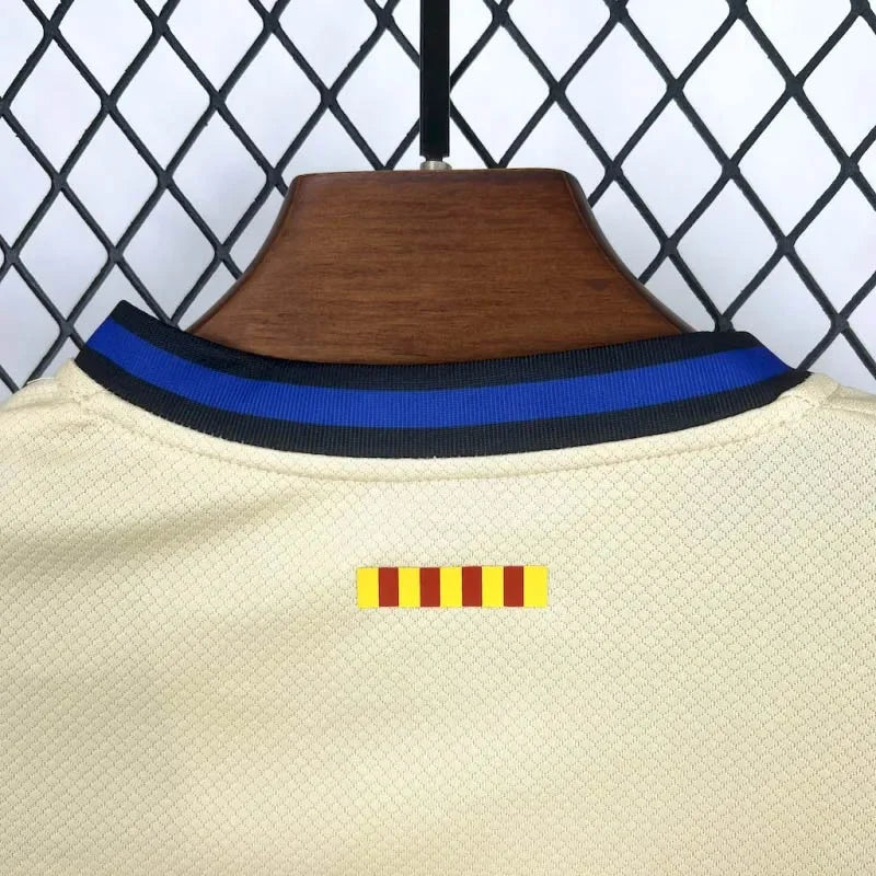 2025/2026 Barcelona Away Football Shirt Kids Size
