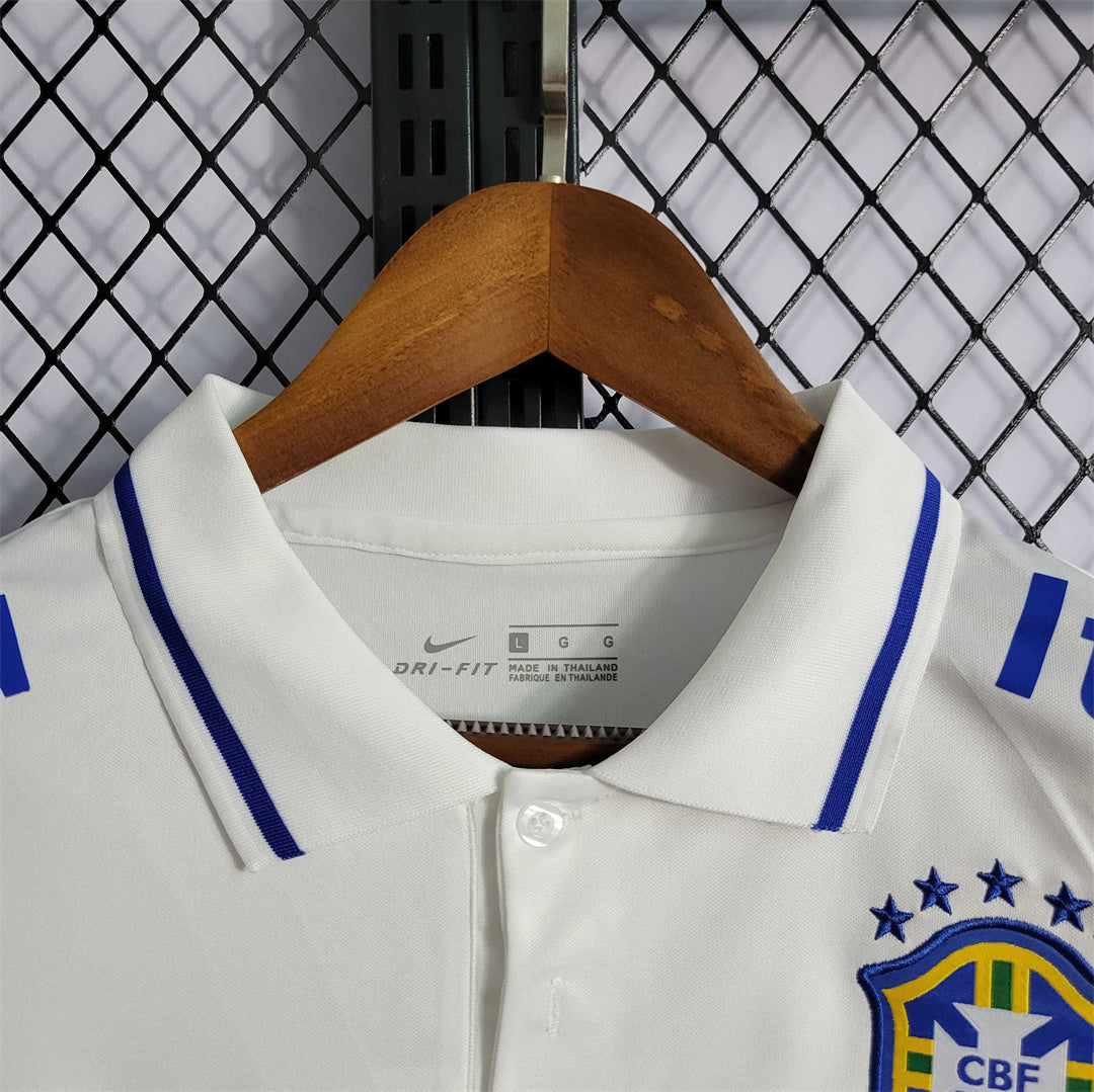 Brazil POLO White Shirt