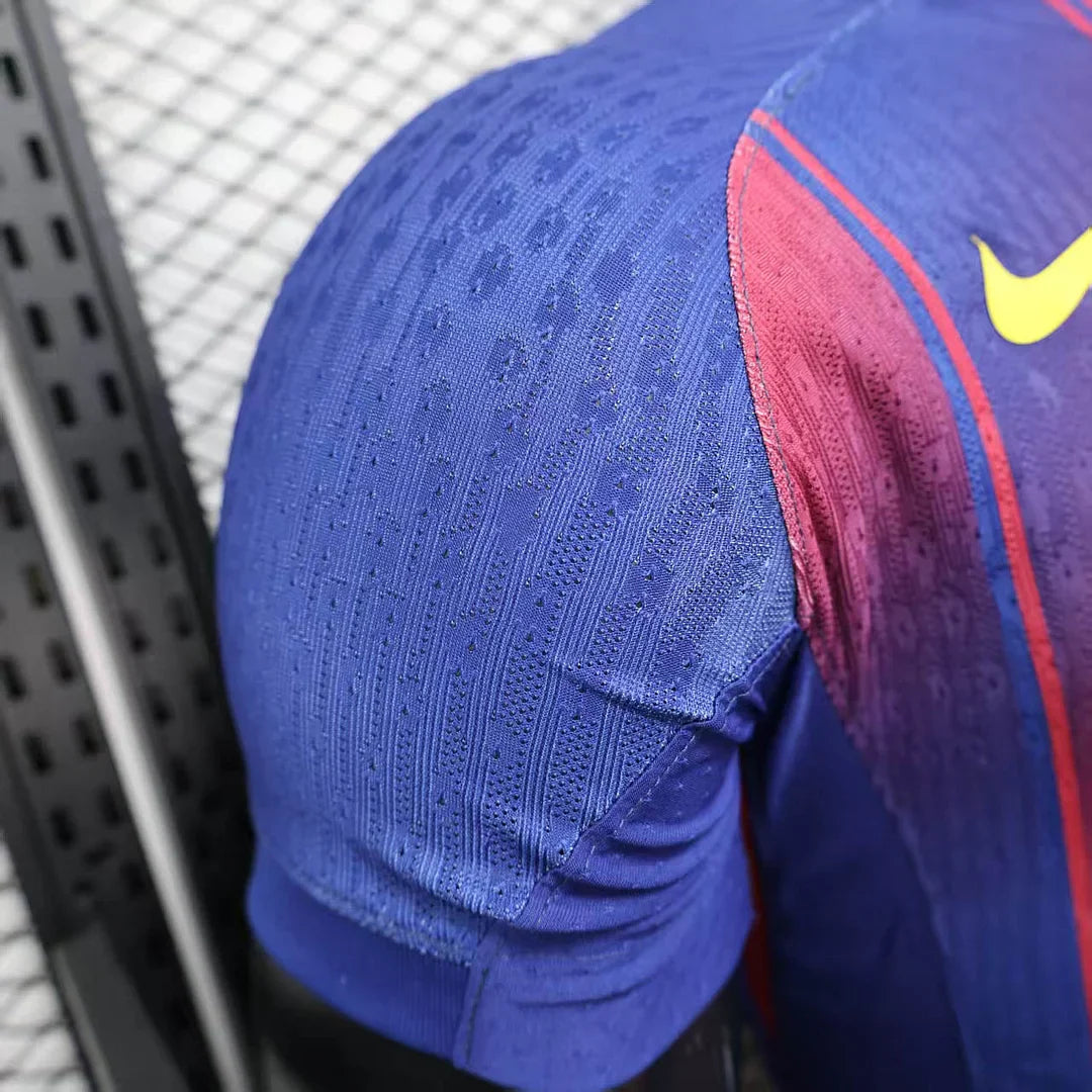 2025/2026 Player Version Barcelona Home Football Shirt